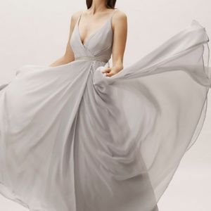 BHLDN Eva Dress (Fog)